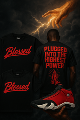 “Plugged Into the Highest Power” Tee