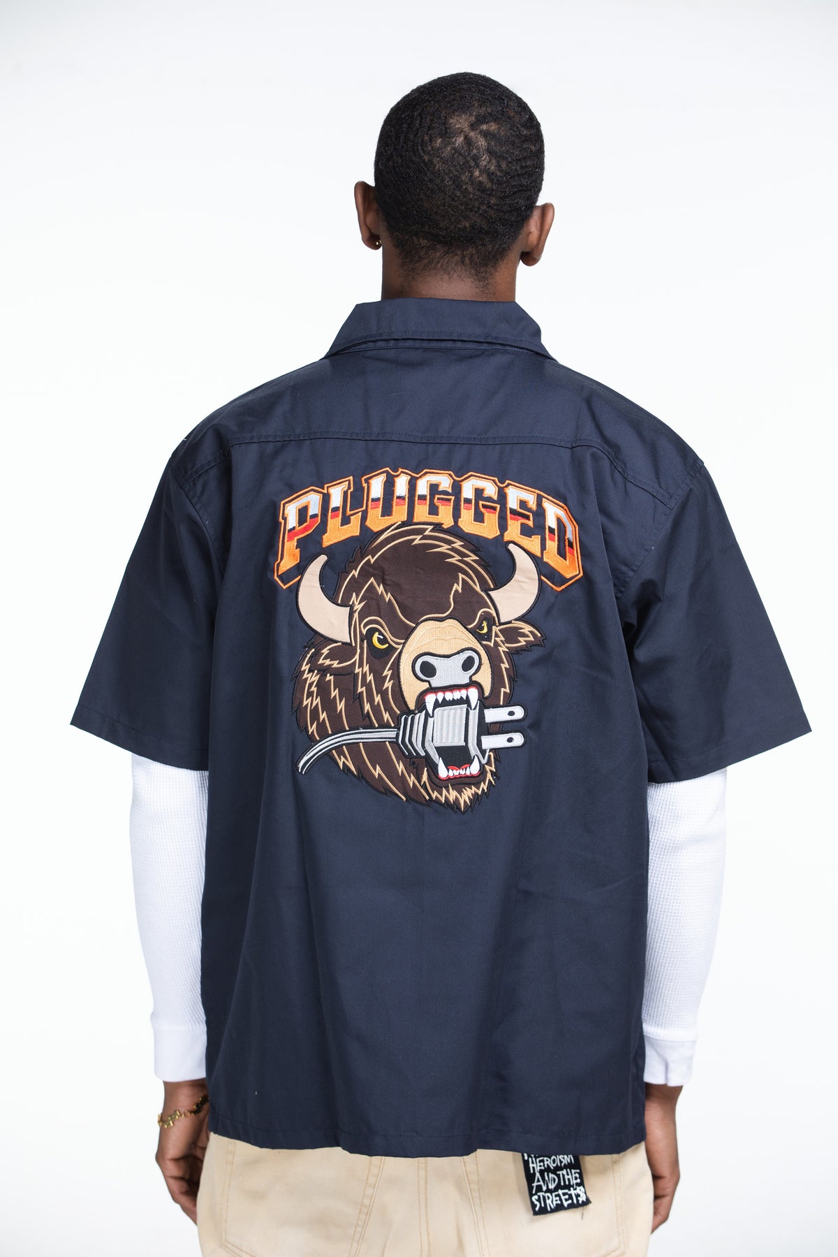 Premium Blue Bison Industrial Shirt