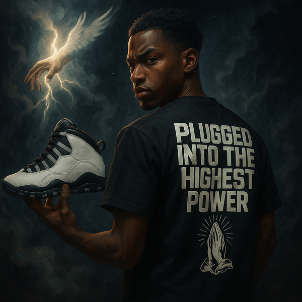 “Plugged Into the Highest Power” Tee