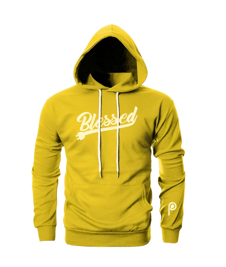 PluggedInCollection_Heavyweight Blessed Hoodie
