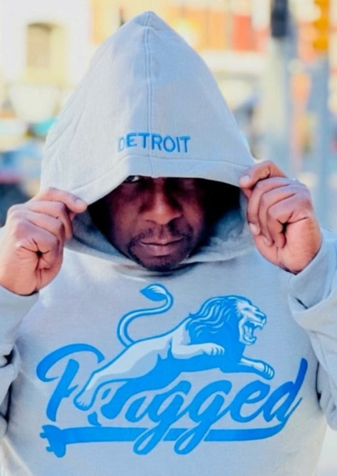 Detroit Lions White Hoodie