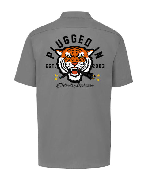 Tigers Plugged In Industrial Shirt