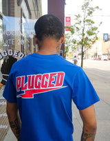 Navy Detroit Basketball Tee