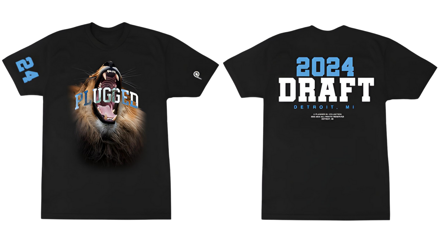 Plugged In Lion Draft Shirt