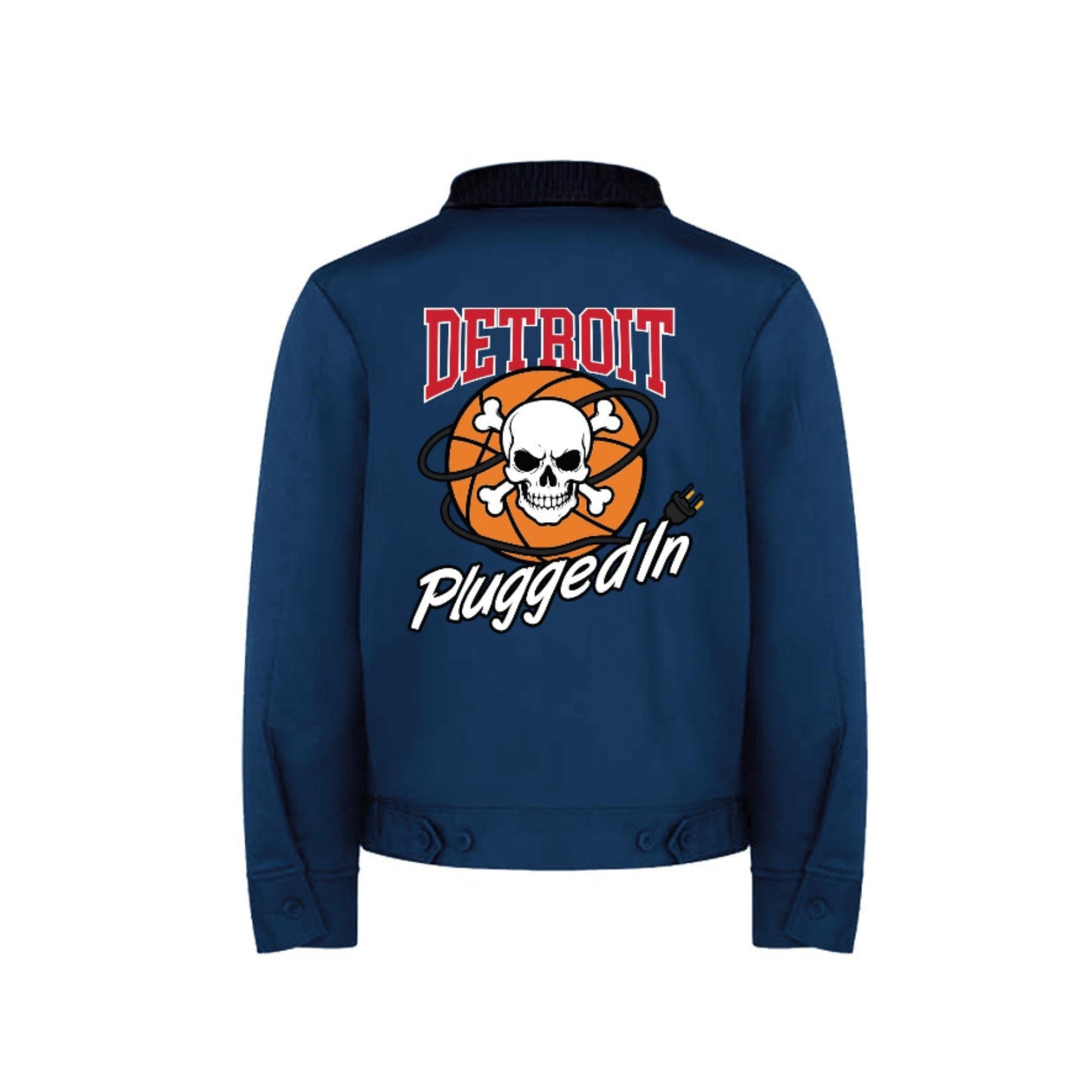Plugged Detroit Basketball Jacket