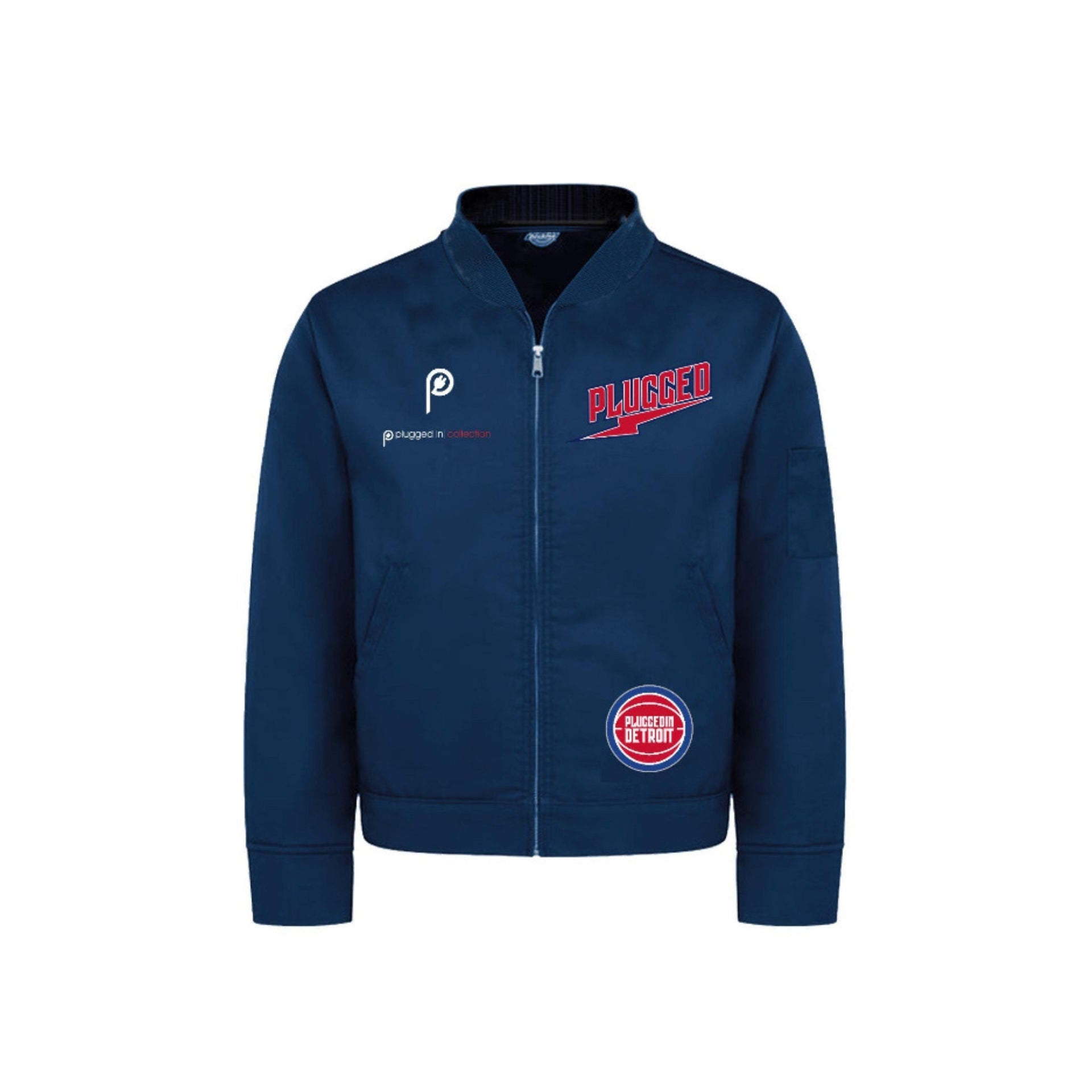 Plugged Detroit Basketball Jacket