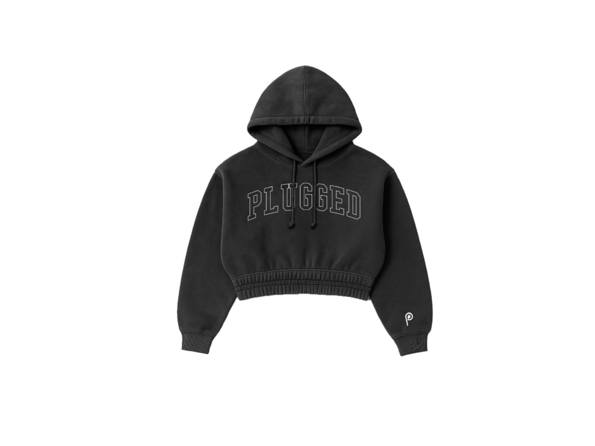 Plugged Womens Cargo Hooded Sweat Suit